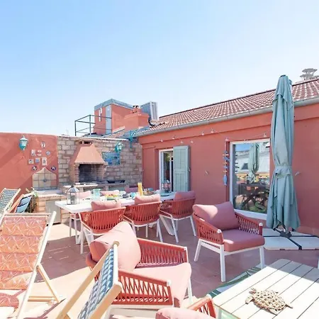 #48 Jean Floor Terrace 5min Walk Sea Ac Nice